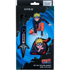 Набір нашивка та підвіска "Kite" /NR24-3010-2/ на липучці, 2 шт., 3010-2 Naruto Shippuden (66923) (1/176)