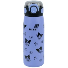 Термос "Kite" /HK25-1262/  з трубочкою 600мл, Kuromi