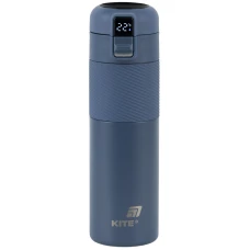 Термос "Kite" /K25-1227-2/  з термодатчиком 450 мл, синій