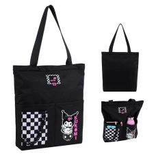 Сумка-шопер "Kite" /HK25-586/ 40,5x38x7 см, 1 відд. Education Teens 586 Kuromi Куромі (1/60)