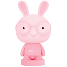 Світильник-нічник /K24-490-1-2/ LED з акумулятором Bunny, рожевий 19x15,3x34,5 см (1/12)