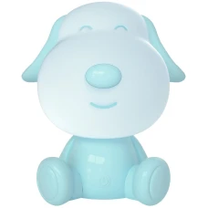 Світильник-нічник /K24-491-3-3/ LED з акумулятором Doggy, блакитний 20x18x25 см (1/12)