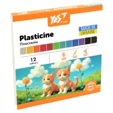 Пластилін 12 кол. 240г "Yes" /540689/ "Orange Line" (1/20)