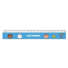 Лінійка 20см "YES" /370667/ "Line Friends"  (1/20/100)