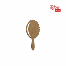 Міні-Заготовка "Rosa Talent" „Дзеркальце“ /841/ 15шт, МДФ, 5,2х2,4см