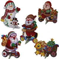 Новорічні прикраси "JO" /KT2109/ "Christmas" 29*23см (1/10)