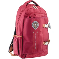 Рюкзак підлітковий "Yes" /554008/  OX 302, бордовий, 30*47*14.5  (1/20)