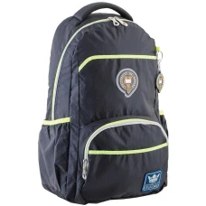 Рюкзак підлітковий "Yes" /554078/  OX 313, чорний, 31*47*14.5  (1/20)