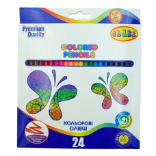 Олівці кольорові "CLASS" 24 кол. /1624/3/  PREMIUM (1/6/120)