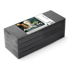 Пластилін скульптурний "RUDIX" НЕЙТРАЛЬНИЙ СІРИЙ /8980023/ 800г. (1/3)