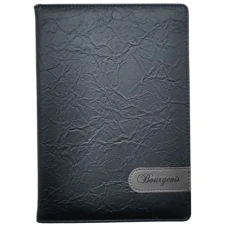 Щоденник НЕДАТ А5/160арк "Bourgeois" /9551/ ШКІР. ЗАМ, крем пап., 70гр/м # (1/20)