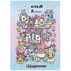 Щоденник шкільний "Kite" /TK25-262/ тверда обкл, Tokidoki (1/20)