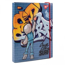 Папка для зошитів картон на гумці В5 "Yes" /491755/ "SubSurf" (1/40) Папка для зошитів картон на гумці В5 "Yes" /491755/ "SubSurf" (1/40)