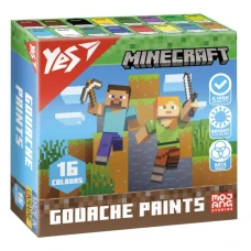 Гуаш "YES" 16 кол. 20 мл /230408/ "Minecraft" (1/12)
