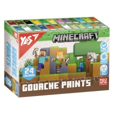 Гуаш "YES" 24 кол. 20 мл /230409/ "Minecraft" (1/6)