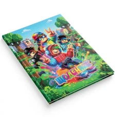 Дневник школьный "Soft Touch" соч.обкл. /1В3548/ выб.УФ лак, тиснение "Для фанов Роблокса" (1/20)