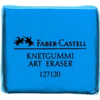 Гумка "Faber-Castell" /127321/ 7021-18 "КЛЯЧКА" КОЛЬОРОВА, у пласт. коробці (18)