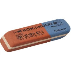 Гумка "Koh-i-Noor" 6521/40 "Blue Star" комбінована, з натурального каучуку, 40шт (1/8)