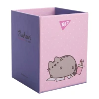 Стакан-підставка для ручок "YES" /708333/ "Pusheen", картон (1/48)