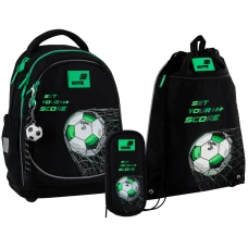 Набір "Kite" /SET_K26-724S-3/  рюкзак + пенал + сумка для взуття 724 Football (1/6)