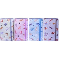 Блокнот на гумці ш/з /3782-53L/ "Котики" 9 х14см, 96арк.  (1/24)