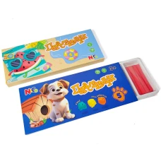 Пластилін "Nice" 5 кол. 100г /832490/ (1/12/144)