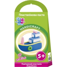 Пластилінова паста "Повітряний пластилін" "Корабль" (540299) "1В"  (12)