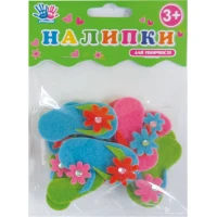 Стікер для творчості "1В" /951611/ "В'єтнамки", повсть, 12шт/уп (1/6)