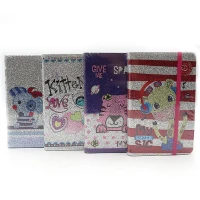 Блокнот на гумці A6/96арк.== "JO" /2011-А6/ "Звірятка" 70g COLOR/box, mix4 (1/24/144)