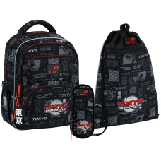 Набір "Kite" /SET_K26-773M-5/  рюкзак + пенал + сумка для взуття 773 Tokyo (1/6)