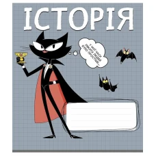 Тетрадь уч. "Школярик" 48л.# /3743K/ ПРЕДМЕТКА История Кошачьи приключения (8/96) Тетрадь уч. "Школярик" 48л.# /3743K/ ПРЕДМЕТКА История Кошачьи приключения (8/96)