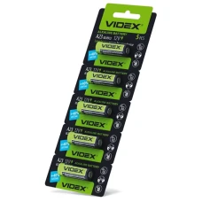 Батарейка "Videx" /A23 8LR932/5bl/735/ лужна, 12V, міні мізинчик (5/50) Батарейка "Videx" /A23 8LR932/5bl/735/ лужна, 12V, міні мізинчик (5/50)