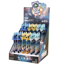 Ручка "Пиши-стирай" "AODEMEI" /36019/ дитяча "Spaceman" з підвіскою, 0,5мм (36/576)