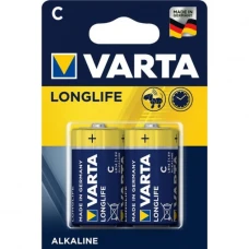 Батарейка "VARTA" /R-14/2bl/304/ сольова, 1,5V, бочонок. 50*26,2мм (2/24) Батарейка "VARTA" /R-14/2bl/304/ сольова, 1,5V, бочонок. 50*26,2мм (2/24)