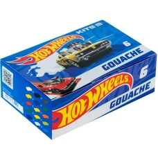Гуаш "Kite" 6 кол. 20 мл /HW23-062/ "Hot Wheels" (1/24)