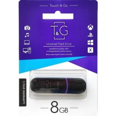 Флеш пам'ять "T&G" 8GB Jet серiя 012 чорна