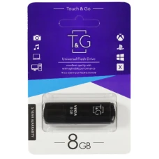 Флеш пам'ять "T&G" 8GB Vega серiя 121 чорна