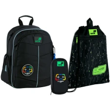 Набір "Kite" /SET_K26-771S-3/  рюкзак + пенал + сумка для взуття 771 Cyber (1/6)