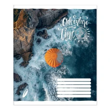 Зошит уч. "Пір'ячко" 96арк.# /ТВ-317/  №1021  Моя подорож офсетний папір 50-53 г/м2 (10/120)