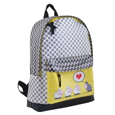 Рюкзак підлітковий "Yes Weekend" /553544/  ST-15 Love sheeps, 35*27*13  (1/25)