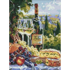 Алмазна мозаїка "Ідейка" /AMO20188/ "Смак шардоне" 30*40см