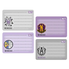 Наліпки на зошити "YES" /955531/ "Wednesday 2", 8 шт/уп (1/100)