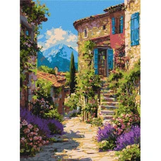 Картина за номерами "Ідейка" /KHO6440/ "Кам’яна тиша" 30*40см