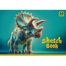 Альбом для малювання "Star" А4/30арк./PB-GB-030-8578/ склейка, 100г/м2, УФ-лак (15/75)