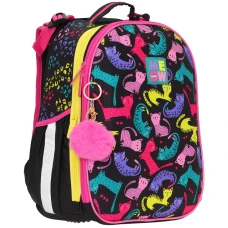 Ранець-рюкзак "CLASS" /2403C/ SchoolCase Mini 2 відд., 35х27х16см, "Meow team" (1/4)