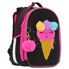 Ранець-рюкзак "CLASS" /2404C/ SchoolCase Mini 2 відд., 35х27х16см, "Ice cream" (1/4)