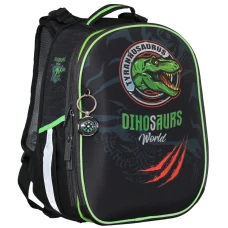 Ранець-рюкзак "CLASS" /2408C/ SchoolCase Mini 2 відд., 35х27х16см, "Dinosaurs World" (1/4)