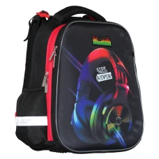 Ранець-рюкзак "CLASS" /2417C/ SchoolCase 2 відд., 39х28х21см, "Music" (1/4)
