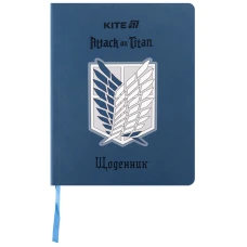 Щоденник шкільний "Kite" /AT25-283/ м'яка обкл. PU, Attack on Titan (1/18)