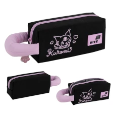 Пенал "Kite" /HK26-2703-2/ 2703 HK-2 черно-розовый (1/50)